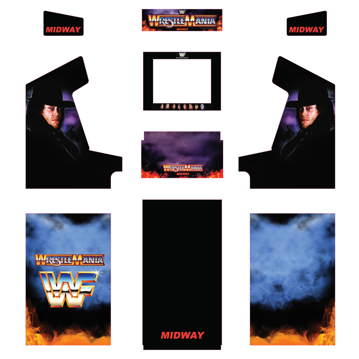 Arcade Classics WWE Ultra Series WrestleMania Art Kit – Escape Pod Online