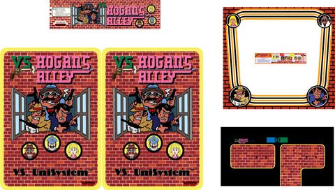 Custom Vs. Hogan's Alley Complete Art Kit (alternate bezel)