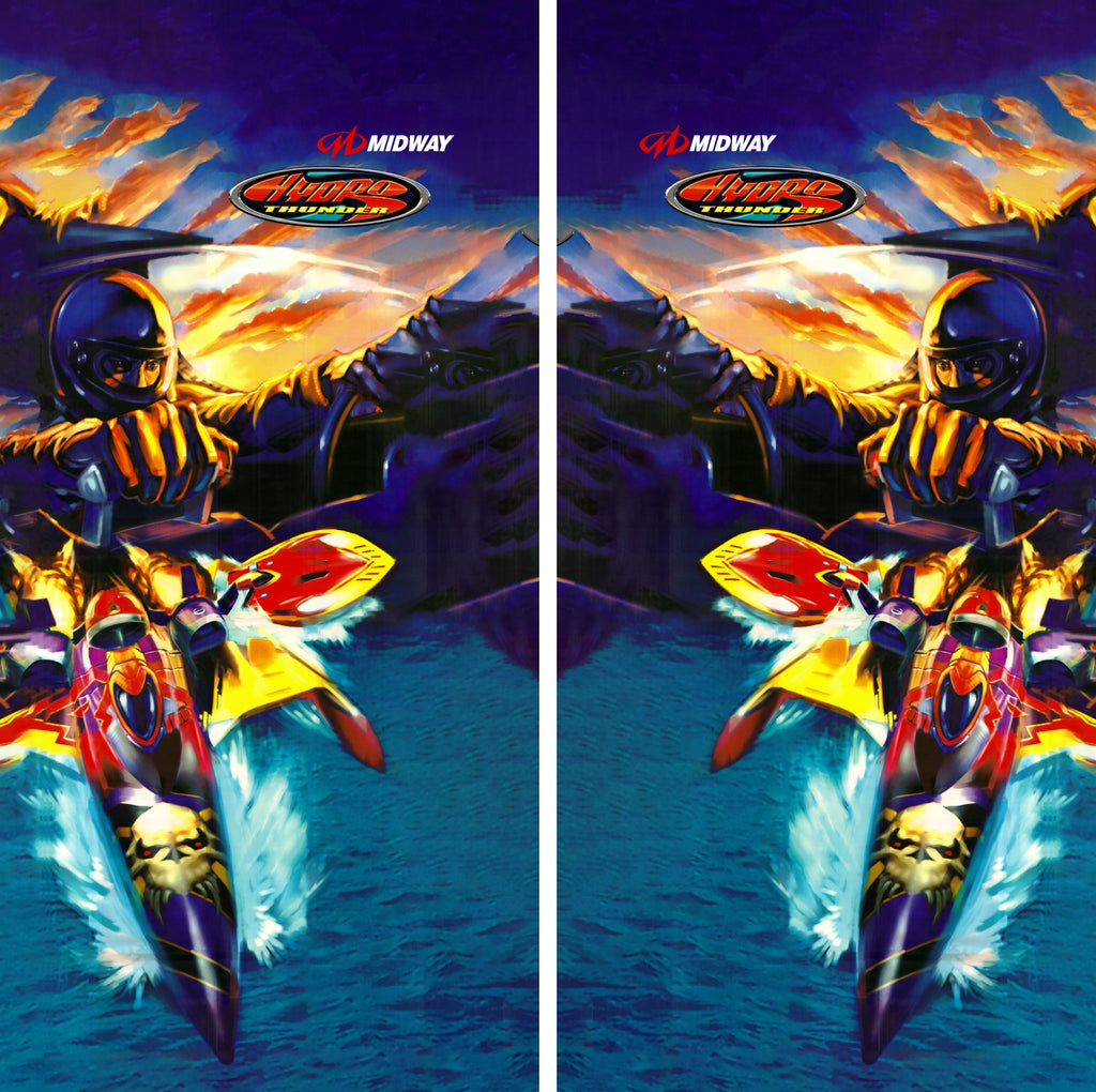 Hydro Thunder Arcade Side Art Decals – Escape Pod Online
