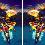 Hydro Thunder Arcade Side Art Decals