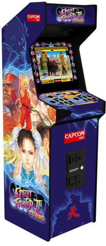 Street Fighter 2 Turbo Arcade1UP Art Kit (for Street Fighter II Deluxe)