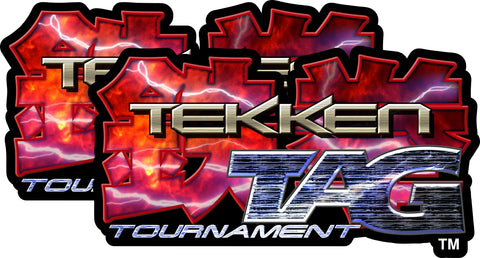 Tekken Tag Tournament Side Art Decals