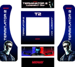 Terminator 2 T2 Arcade1Up Partycade Decal Kit