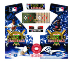 Power Up Baseball Arcade Art Complete Restoration Kit