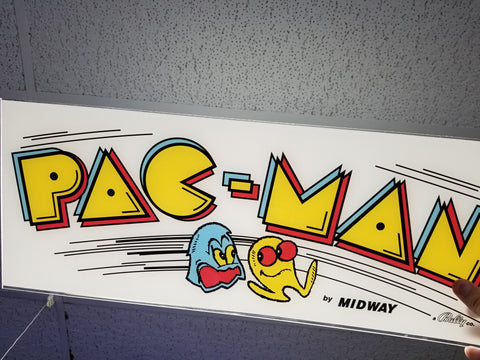 Pac-Man Arcade Marquee - Escape Pod Online