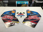 AfterBurner Side Art Set & Front Throttle Decals - Escape Pod Online