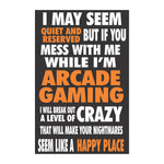 Arcade I go Crazy Sticker - Escape Pod Online