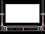 Asteroids Deluxe Arcade Bezel - Escape Pod Online