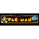 Baby Pac-Man Arcade Marquee - Escape Pod Online