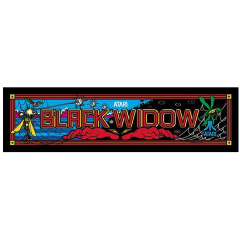Black Widow Arcade Marquee - Escape Pod Online