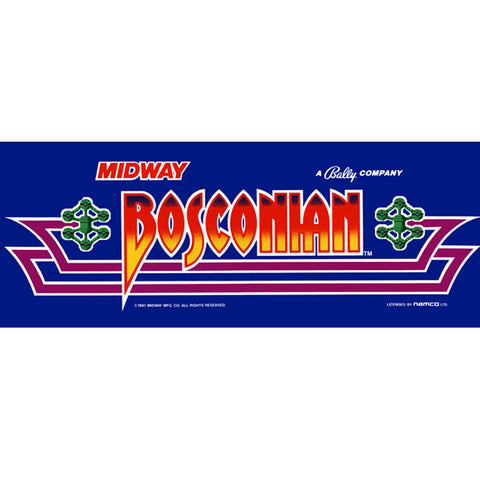 Bosconian Arcade Marquee - Escape Pod Online