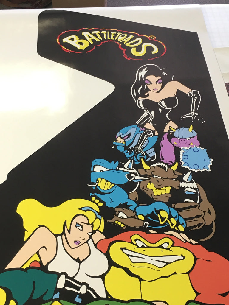 BattleToads Side Art Decals - Battle Toads Arcade – Escape Pod Online