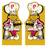 BurgerTime Side Art Decal Set - Escape Pod Online