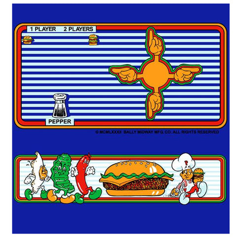 Burgertime Cocktail Control Panel Overlay - CPO - Escape Pod Online
