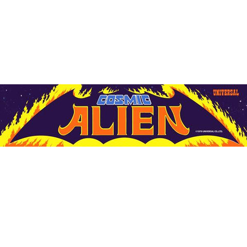 Cosmic Alien Arcade Marquee - Escape Pod Online