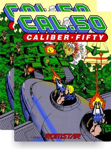 Caliber Fifty (Cal 50) Side Art Decals - Escape Pod Online