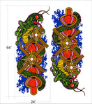 Centipede Side Art Decal Set - Die Cut - Escape Pod Online