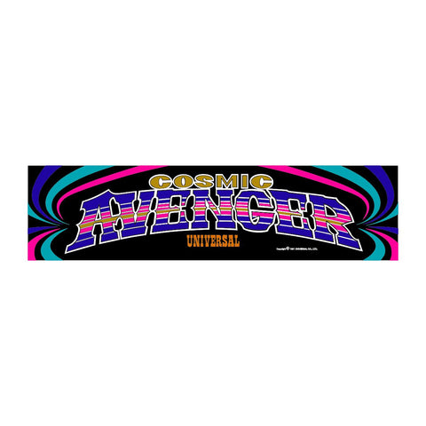 Cosmic Avenger Arcade Marquee - Escape Pod Online