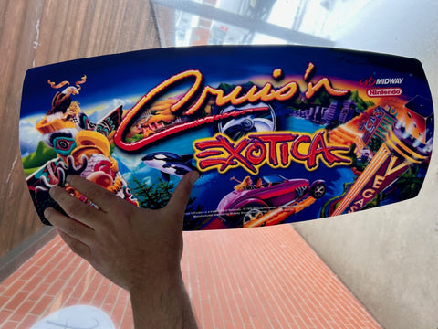 Cruis'n Exotica Arcade Marquee – Escape Pod Online