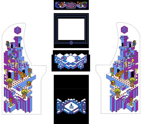 Arcade1Up - Crystal Castles Art - Escape Pod Online