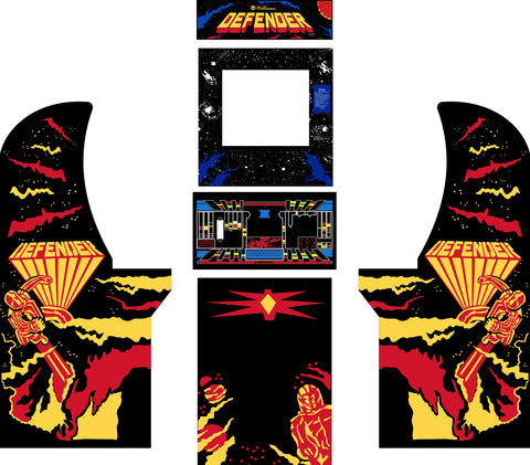 Arcade1Up - Defender Art Kit - Escape Pod Online