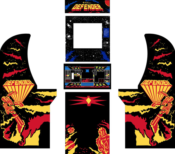 Arcade1Up - Defender Art Kit – Escape Pod Online