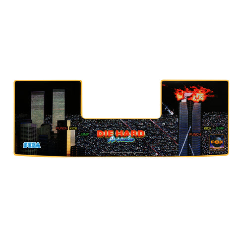 Die Hard Arcade Game CPO - Control Panel Overlay - Escape Pod Online