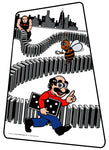 Domino Man Side Art Decals - Escape Pod Online