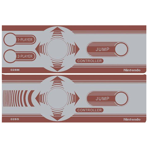 Donkey Kong Cocktail Control Panel Overlay Set - CPO CT - Escape Pod Online