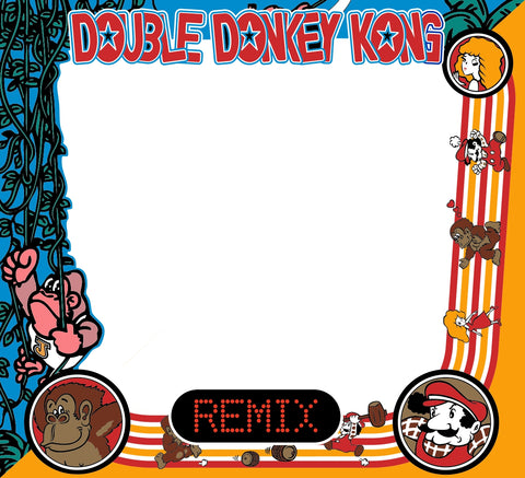 Double Donkey Kong Remix Arcade Bezel - Escape Pod Online
