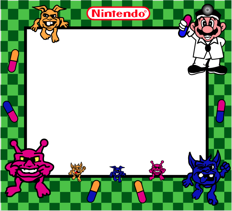 Dr Mario Arcade Bezel – Escape Pod Online