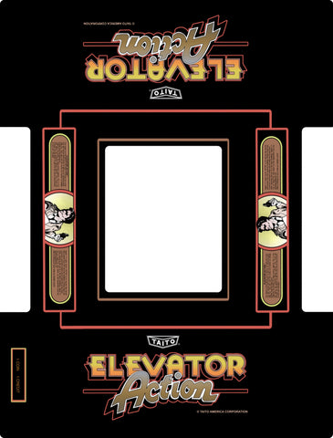 Elevator Action Cocktail Arcade Underlay Art - Escape Pod Online