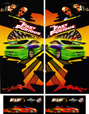 Fast and the Furious Arcade Side Art - Escape Pod Online