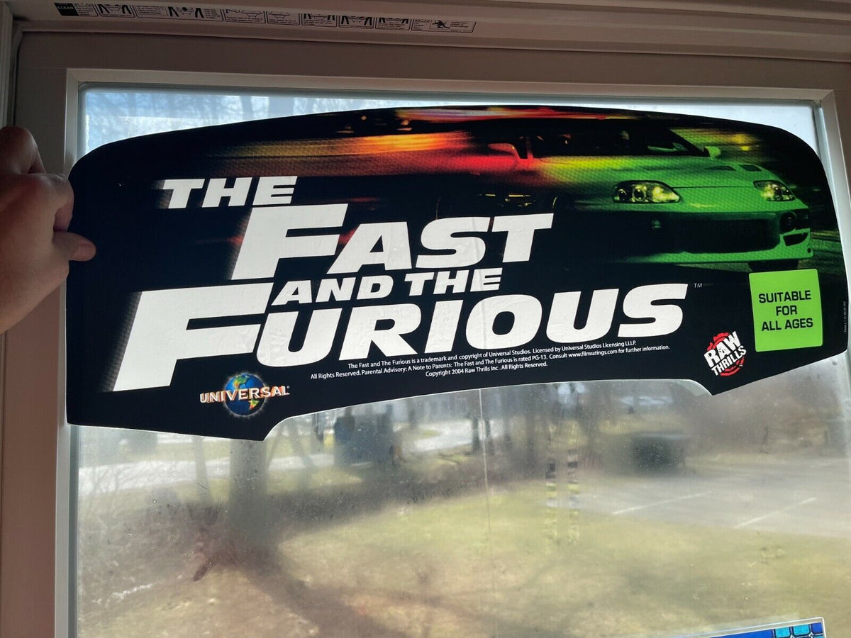 Fast & the Furious Arcade Marquee – Escape Pod Online