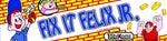 Fix It Felix Arcade Game Marquee - Escape Pod Online