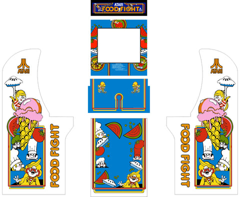 Arcade1Up - Food Fight Art - Escape Pod Online