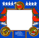 Food Fight Arcade Bezel - Escape Pod Online