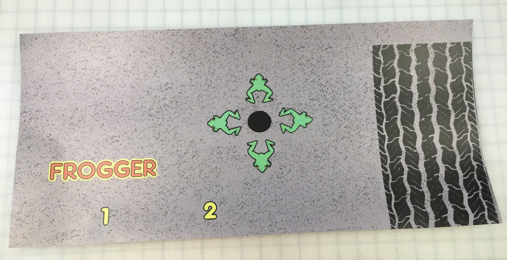 Frogger Arcade Machine Control Panel Frogger CPO - Control Panel Overlay -Full Size Stand Up Arcade – Escape ...
