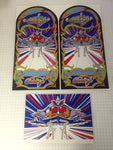 Galaga Side Art & Kick Plate 3 Piece Set - Escape Pod Online