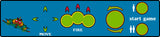 Multicade Galaga Arcade Control Panel Overlay - CPO - Escape Pod Online