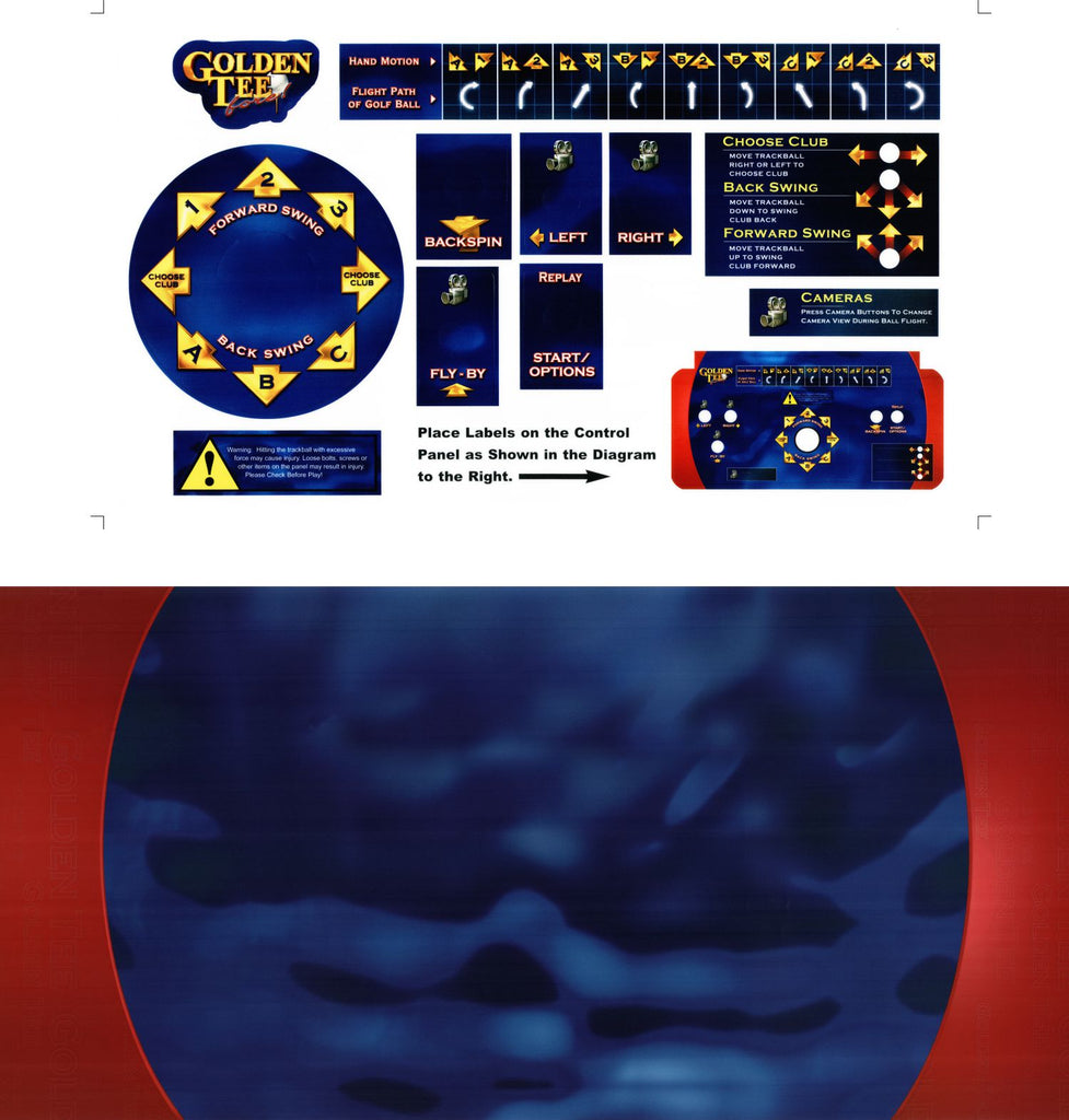 Golden Tee Fore CPO Kit - Control Panel Overlay – Escape Pod Online golden-tee-fore-cpo-kit-control-panel-overlay-escape-pod-online