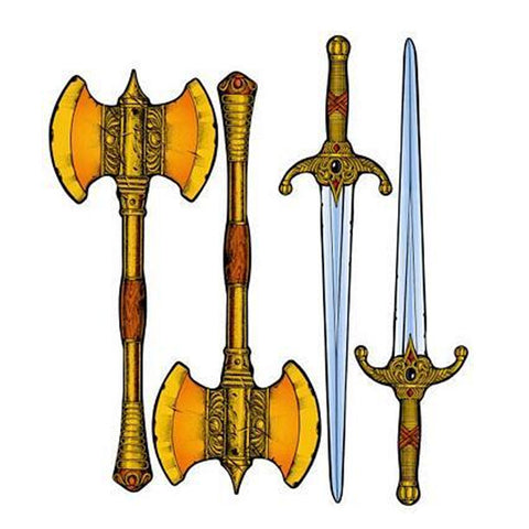 Golden Axe - Axe-Sword Kit Side Art Decals - Escape Pod Online
