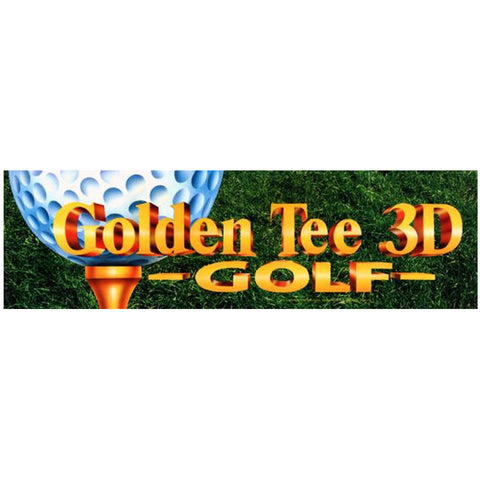 Golden Tee 3D Arcade Marquee - Escape Pod Online