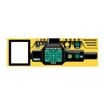 HeliFire Acrylic CPO - Control Panel Overlay - Escape Pod Online