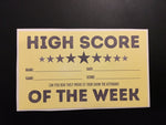 High Score Removable Decal - Escape Pod Online