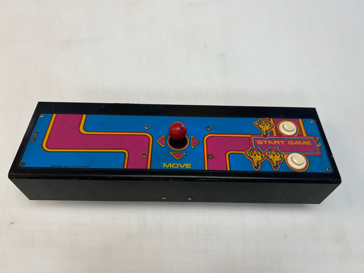 Rcade1up Pac Man Riser Panel Ms Pac-Man Populated Control Panel – Escape Pod Online
