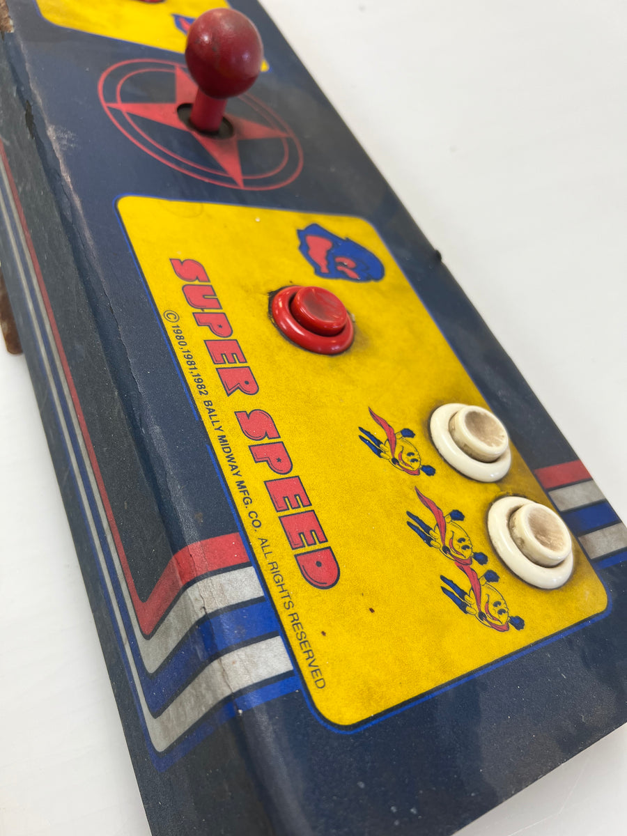 Rcade1up Pac Man Riser Panel Super Pac-Man Populated Control Panel – Escape Pod Online