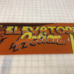 Vintage - Elevator Action Glass Arcade Marquee - Escape Pod Online