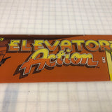 Vintage - Elevator Action Glass Arcade Marquee - Escape Pod Online