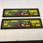 Vintage - Kangaroo Glass Arcade Marquee - 2 Available - Escape Pod Online